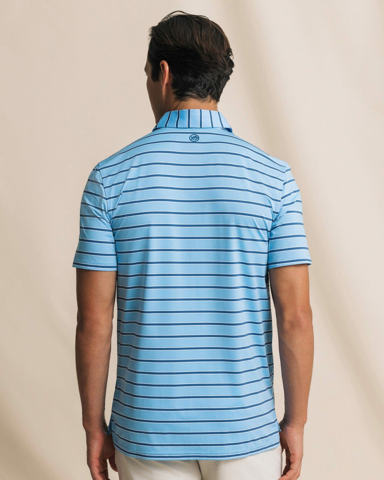 Moonlight Bay Stripe Performance Polo Southern Tide Exclusive Deal