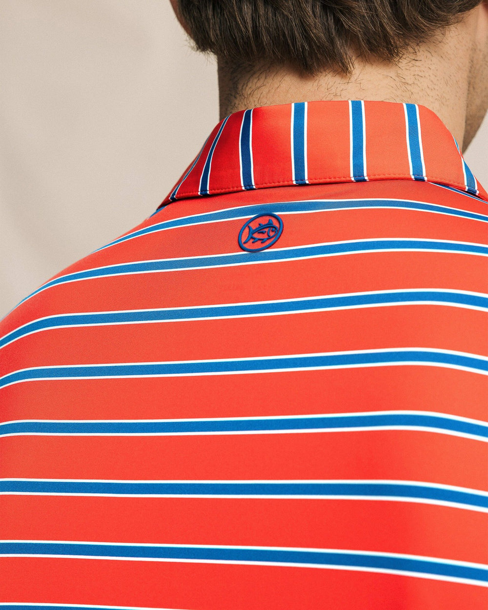 Moonlight Bay Stripe Performance Polo Southern Tide Exclusive Deal