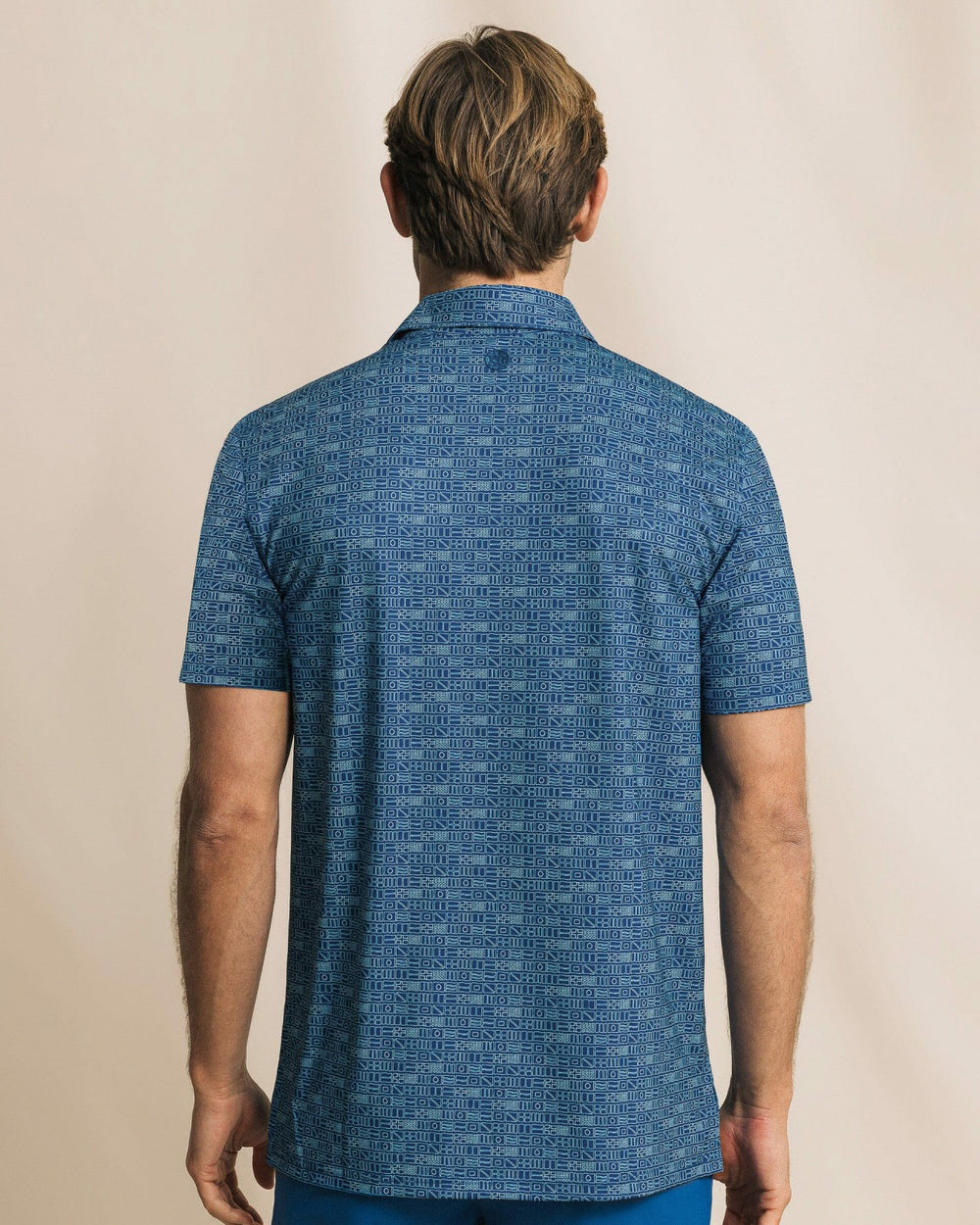 Driver ST Nautical Flag Printed Polo Southern Tide Value Deal