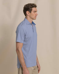 Meadowbrook Stripe Performance Polo Southern Tide Sale