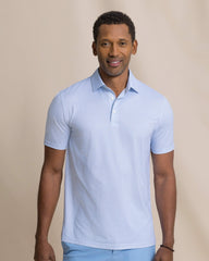 Driver Island View Gingham Printed Polo Southern Tide Discount