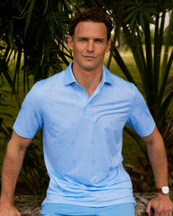 Driver Coral Key Plaid Printed Polo Southern Tide Special Offer