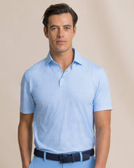 Driver Coral Key Plaid Printed Polo Southern Tide Special Offer