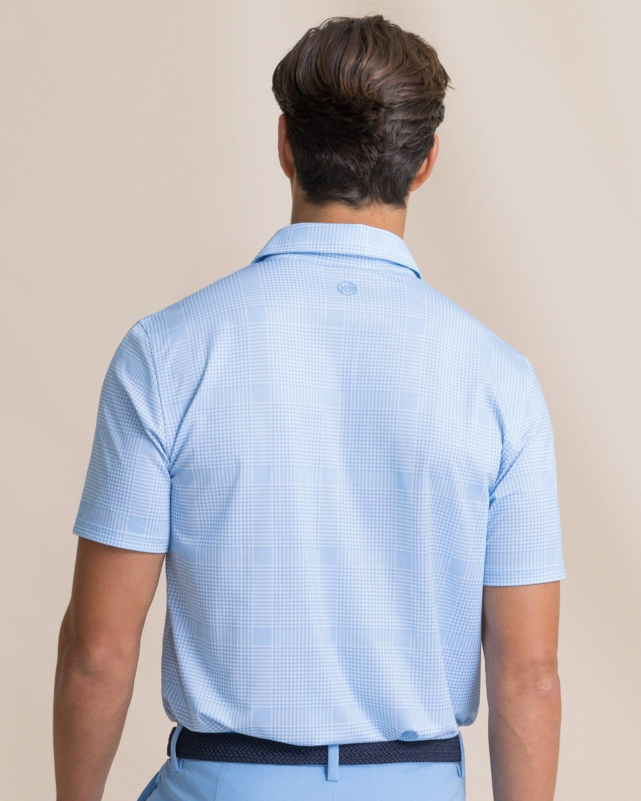 Driver Coral Key Plaid Printed Polo Southern Tide Special Offer
