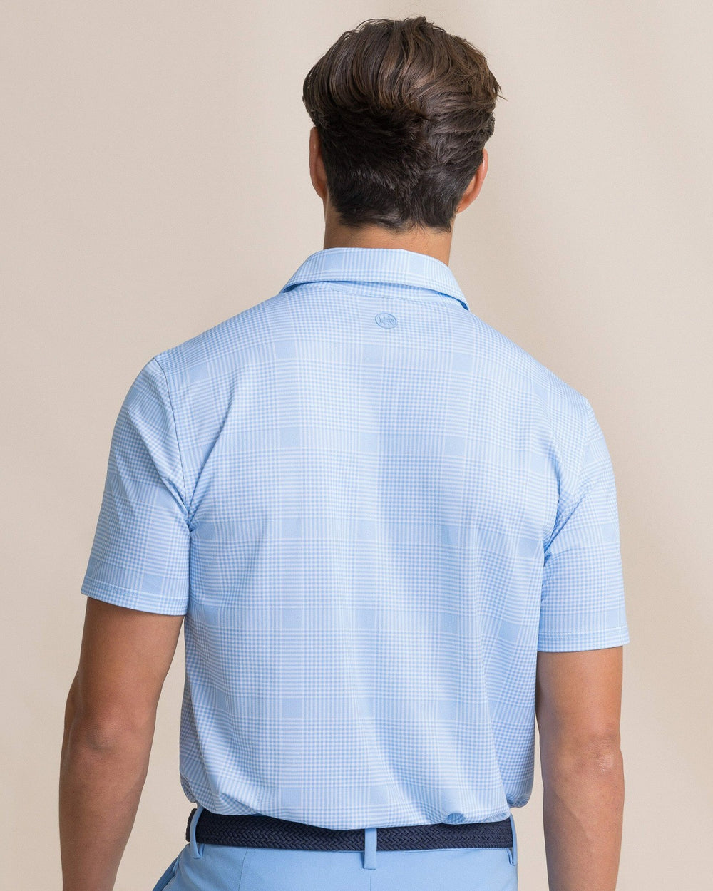 Driver Coral Key Plaid Printed Polo Southern Tide Special Offer