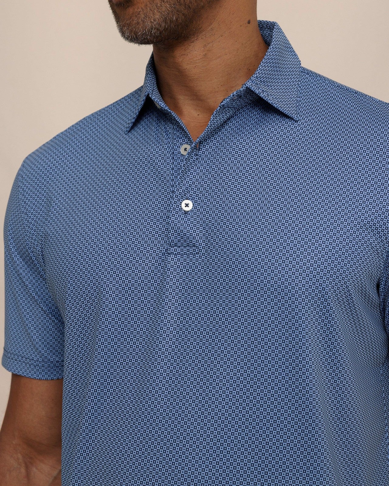 Driver Coastal Geo Printed Polo Southern Tide Outlets