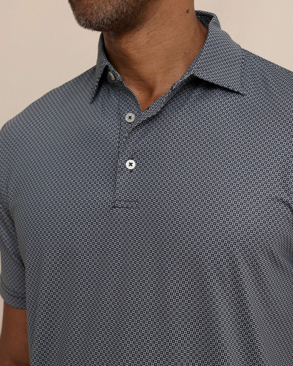 Driver Coastal Geo Printed Polo Southern Tide Outlets
