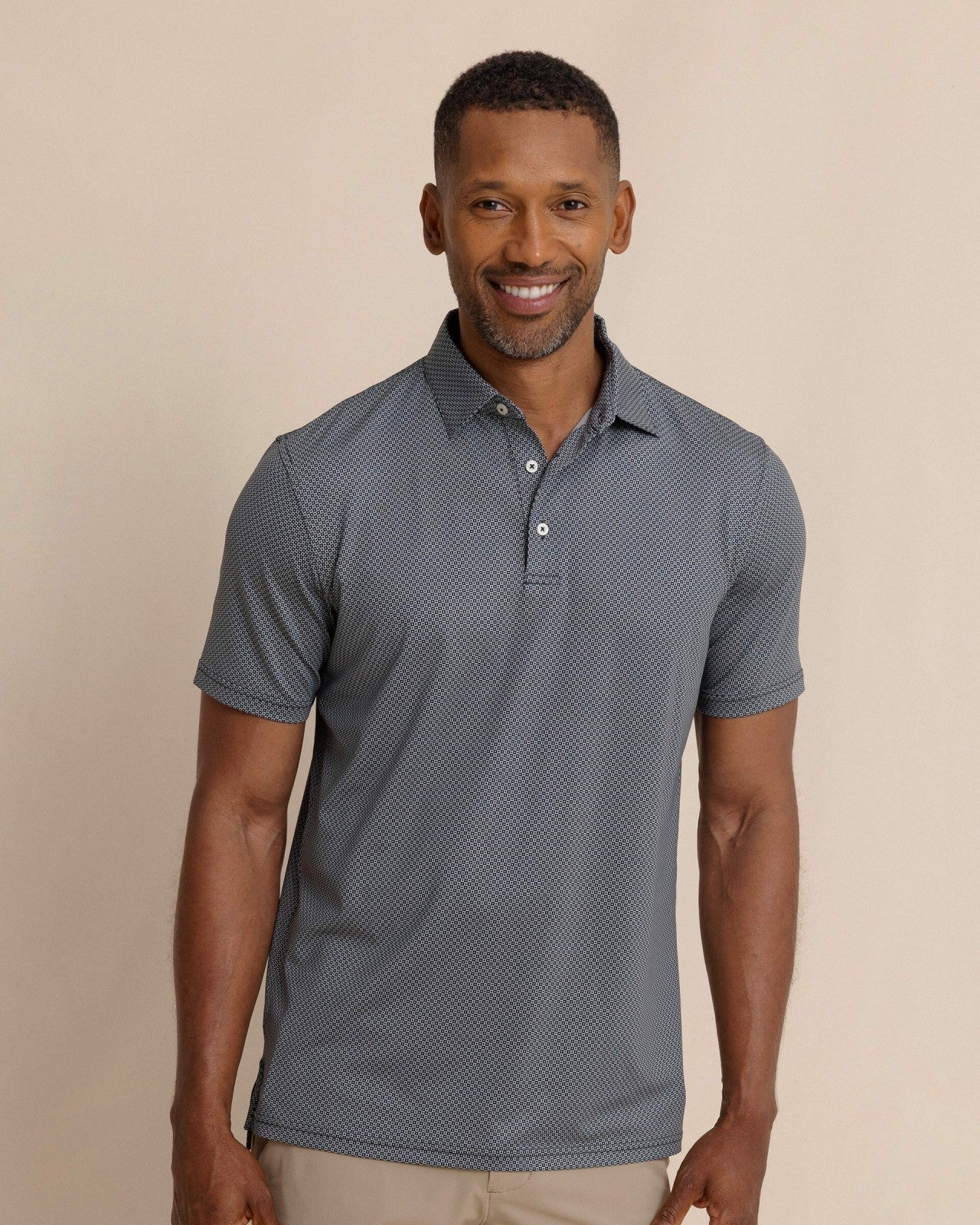 Driver Coastal Geo Printed Polo Southern Tide Outlets
