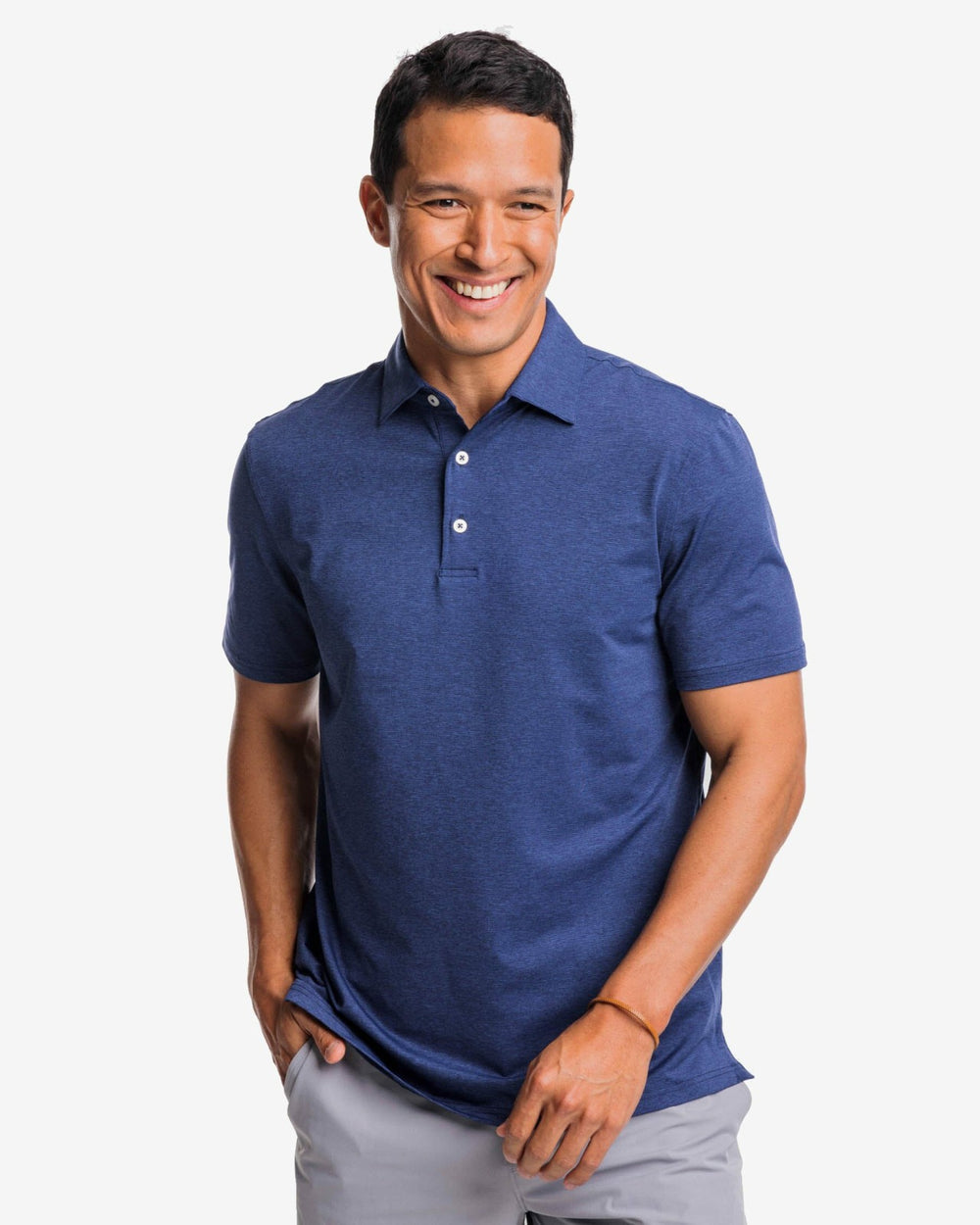 brrr°®-eeze Heather Performance Polo Shirt Southern Tide Bargain