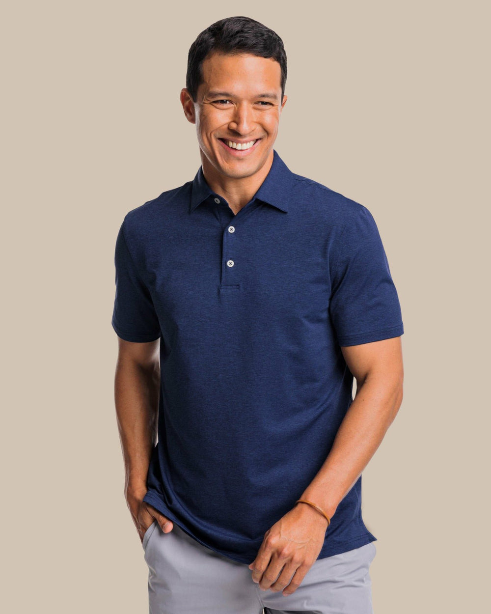 Heather Nautical Navy,XS