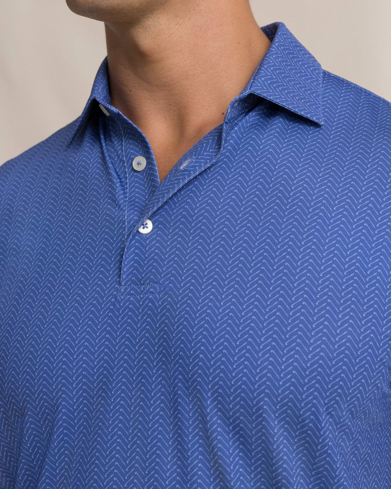 Driver Raise The Par Printed Polo Southern Tide Limited Offer