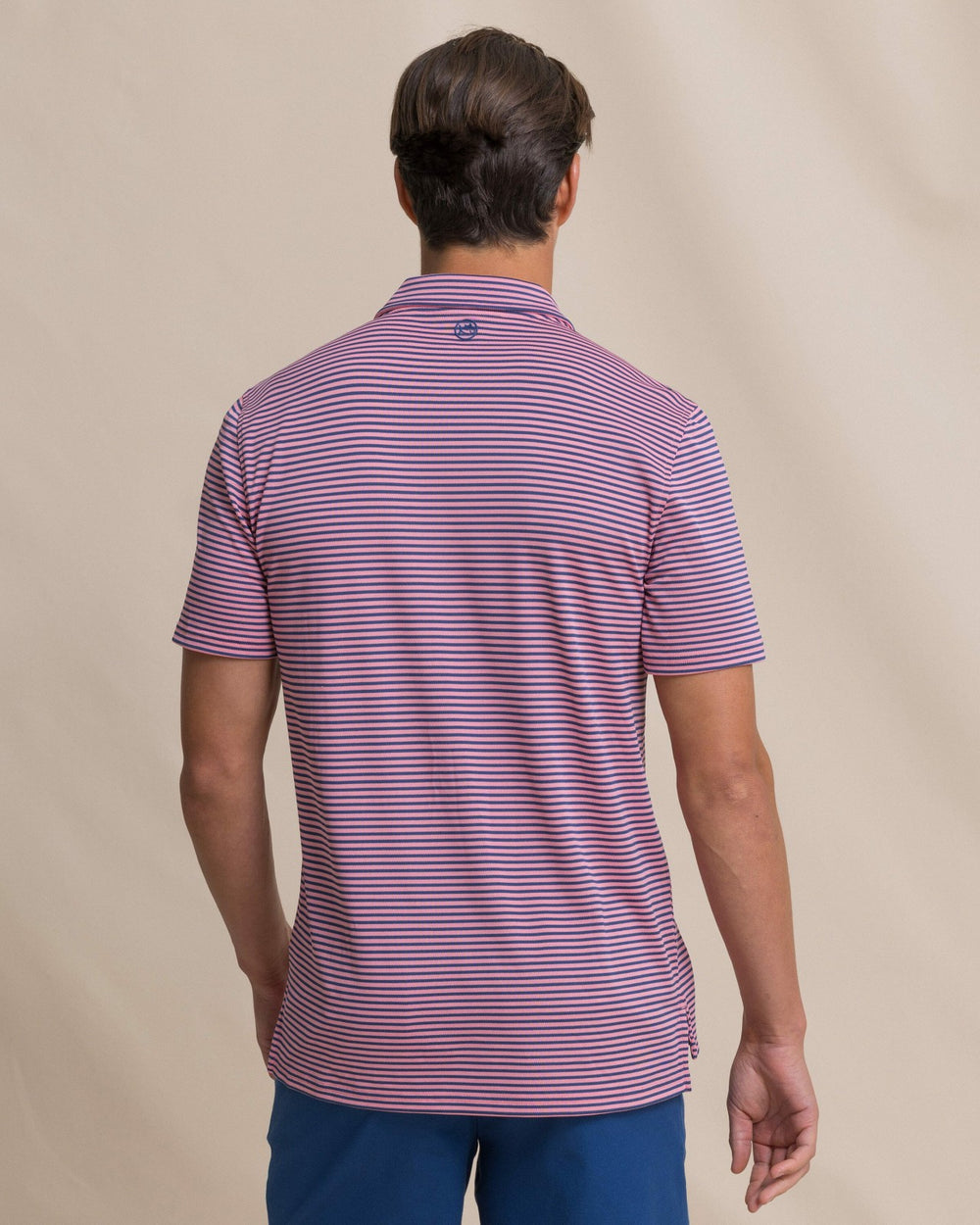 Oceanfront Stripe Pique Performance Polo Southern Tide Exclusive Deal
