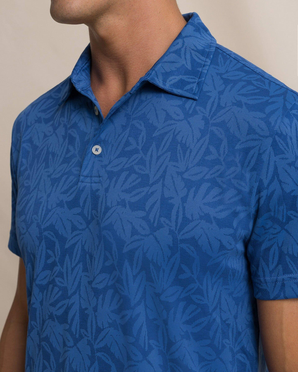 Island Fronds Jacquard Polo Southern Tide Sale