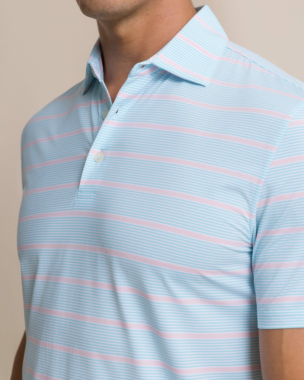 Core Sound Stripe Performance Polo Southern Tide Outlets