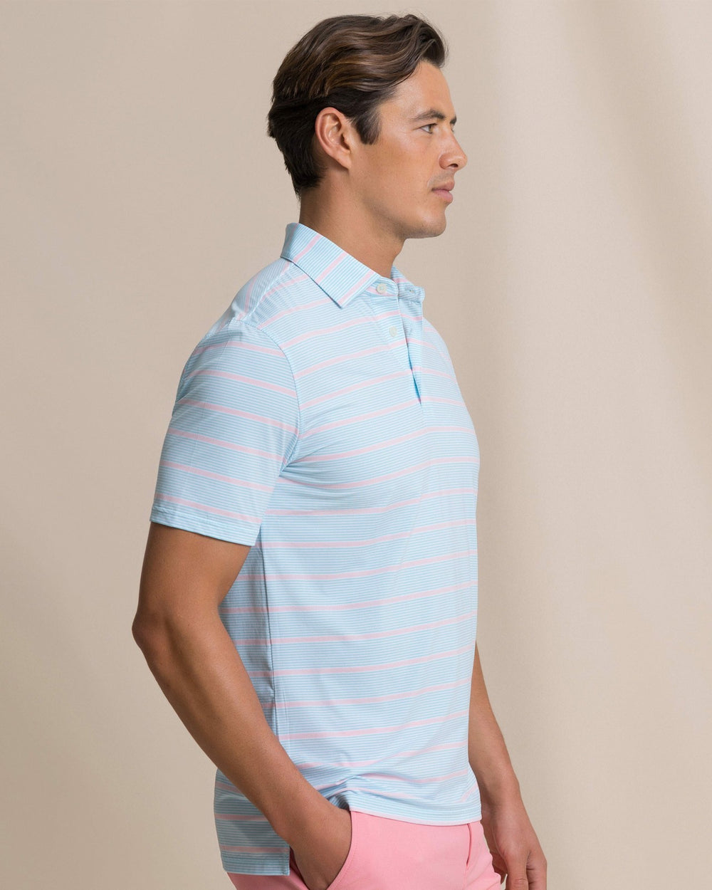 Core Sound Stripe Performance Polo Southern Tide Outlets