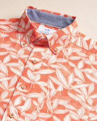 Kokomo Row Linen Rayon Short Sleeve Sport Shirt Southern Tide On Sale