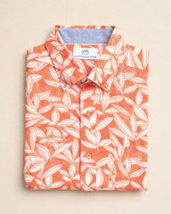 Kokomo Row Linen Rayon Short Sleeve Sport Shirt Southern Tide On Sale