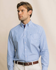 Gulfstream Stripe Sport Shirt Southern Tide Discount