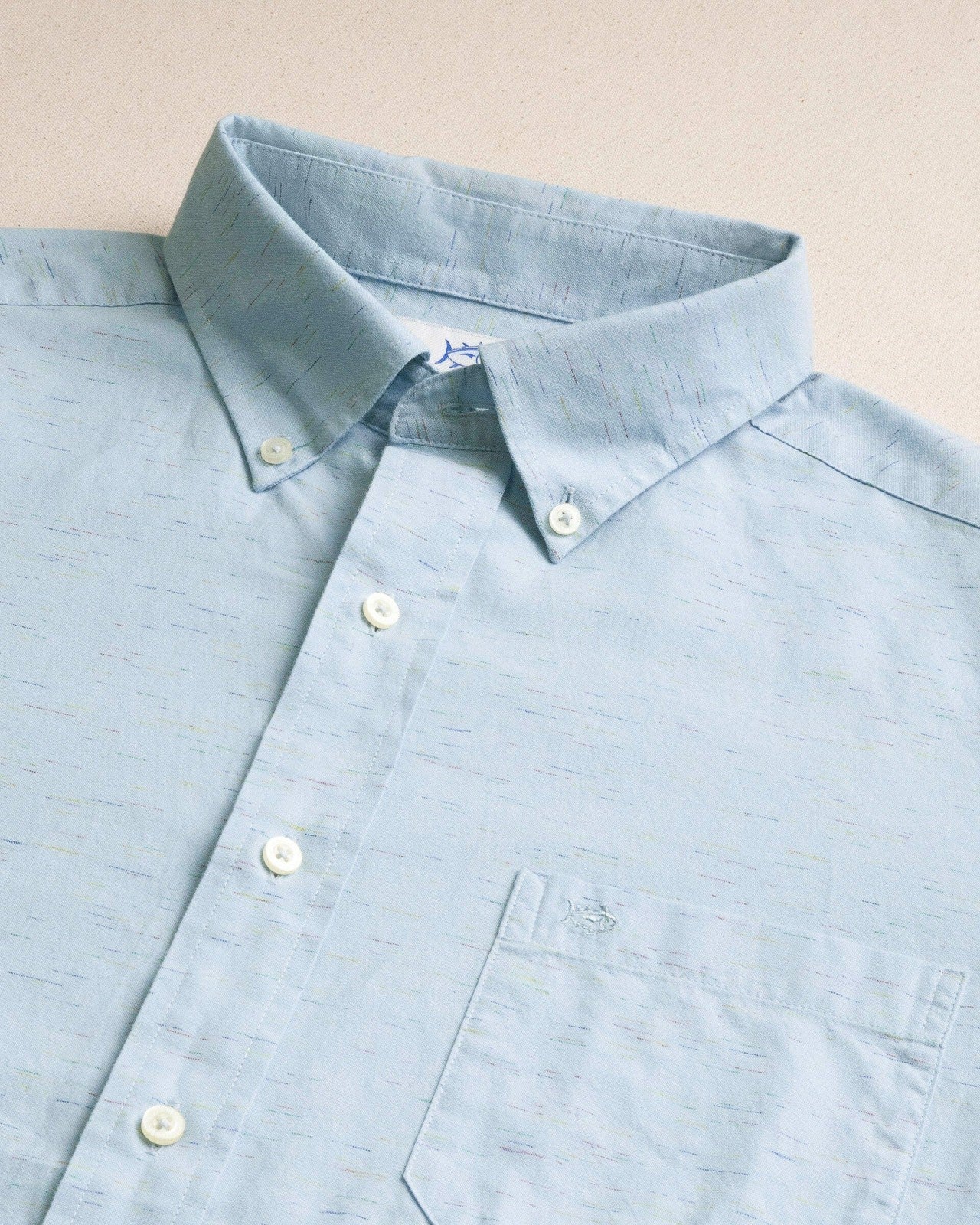 Ocean Mist Slub Sport Shirt Southern Tide Special Offer