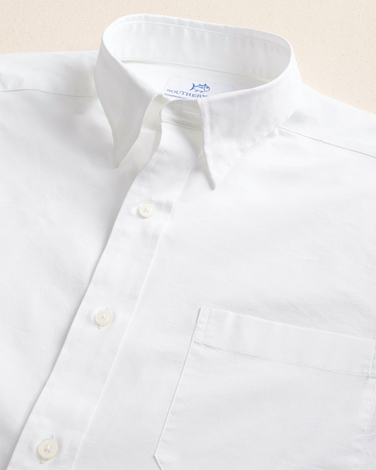 Charleston Overbrook Solid Long Sleeve Shirt Southern Tide Hot Deal