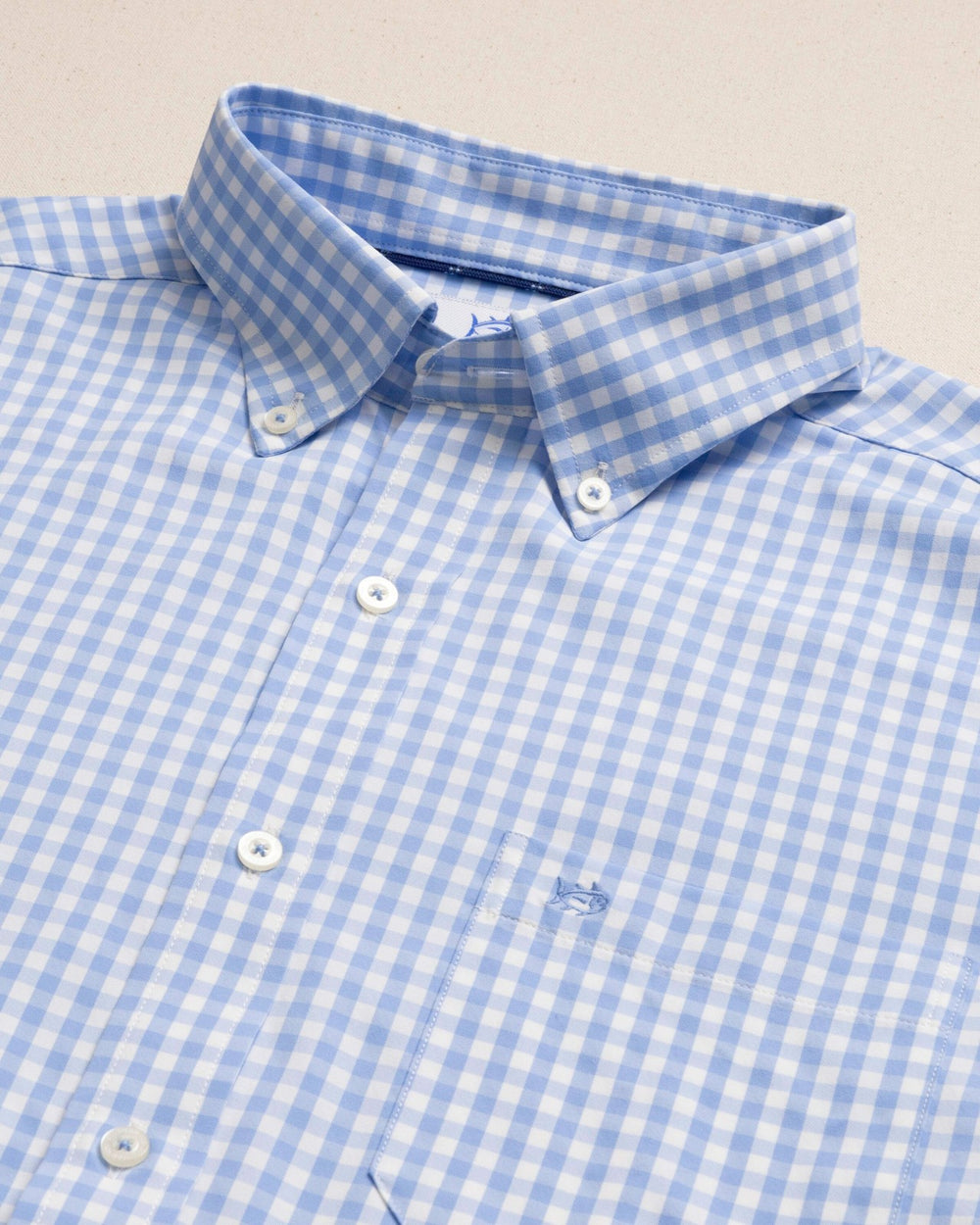Nassau Gingham Coastal Breeze® Sport Shirt Southern Tide Discounted
