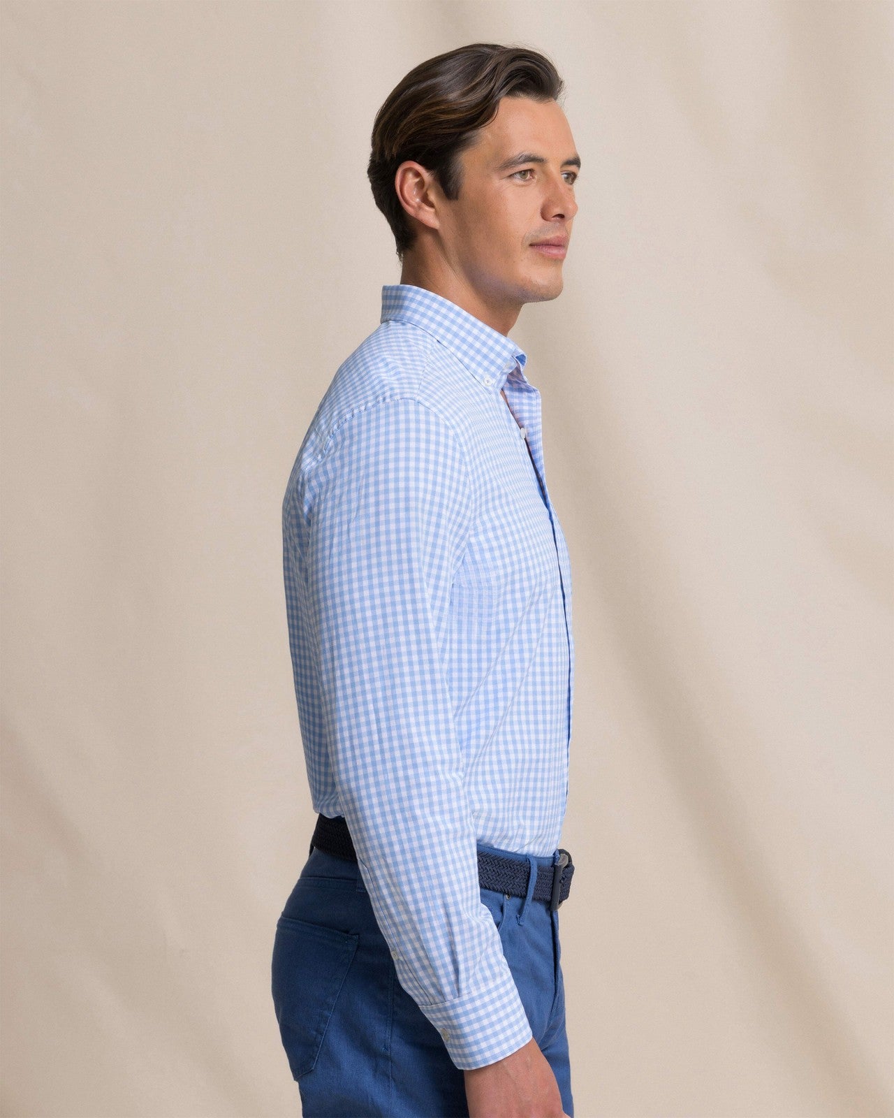 Nassau Gingham Coastal Breeze® Sport Shirt Southern Tide Discounted