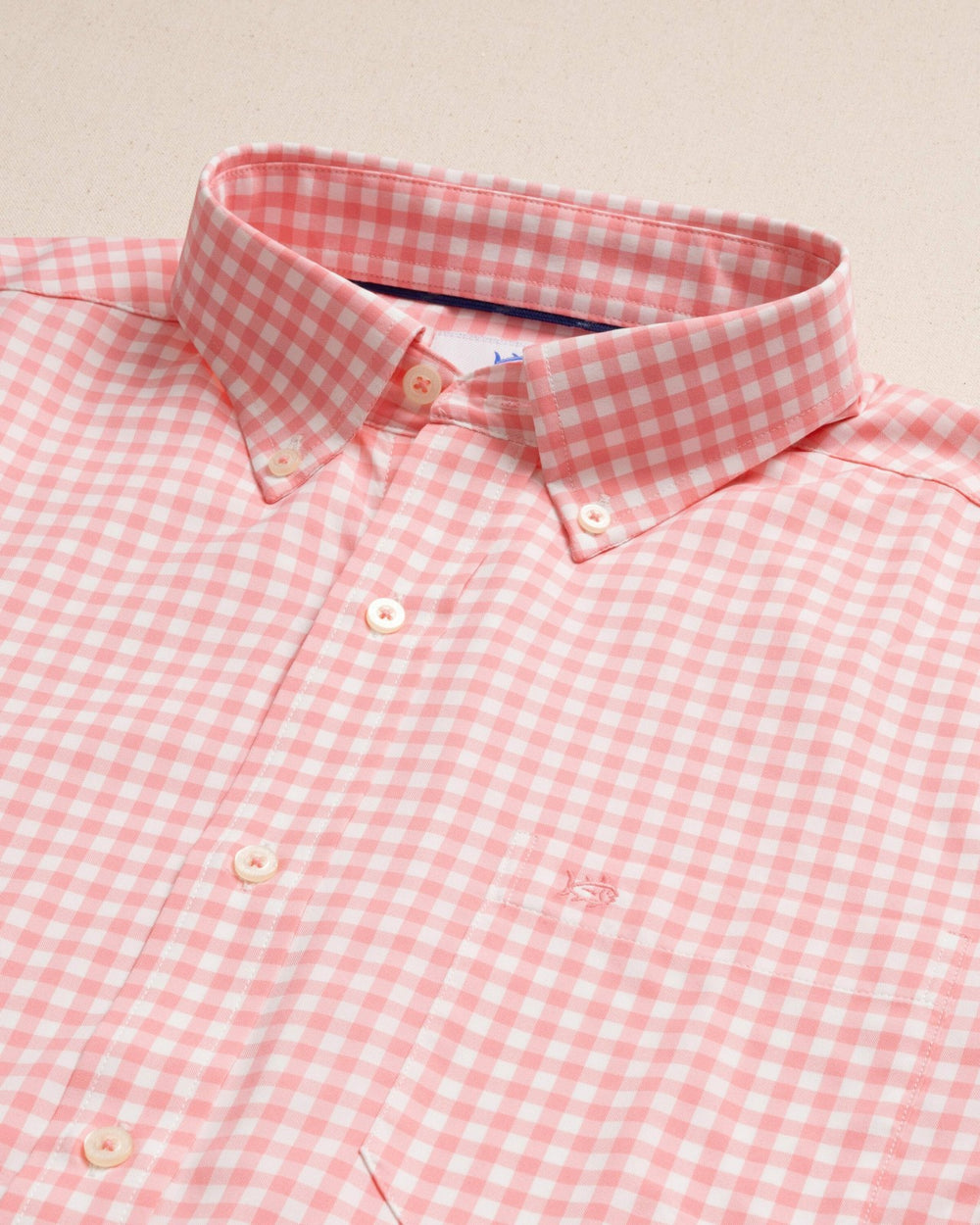 Nassau Gingham Coastal Breeze® Sport Shirt Southern Tide Discounted