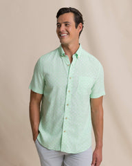 Seashell Cove Short Sleeve Sport Shirt Southern Tide Bargain
