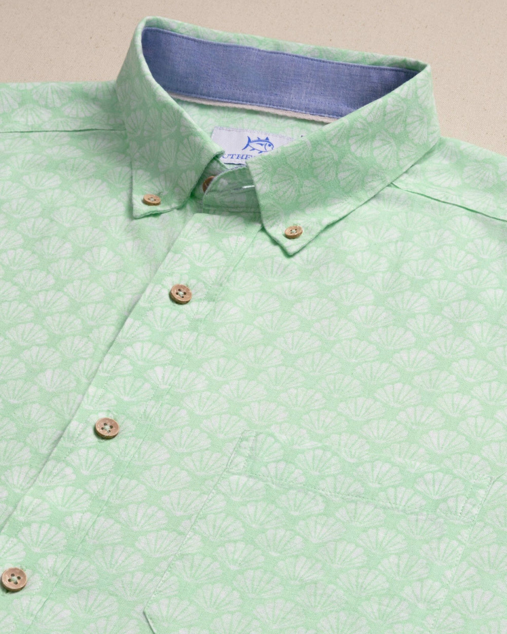 Seashell Cove Short Sleeve Sport Shirt Southern Tide Bargain