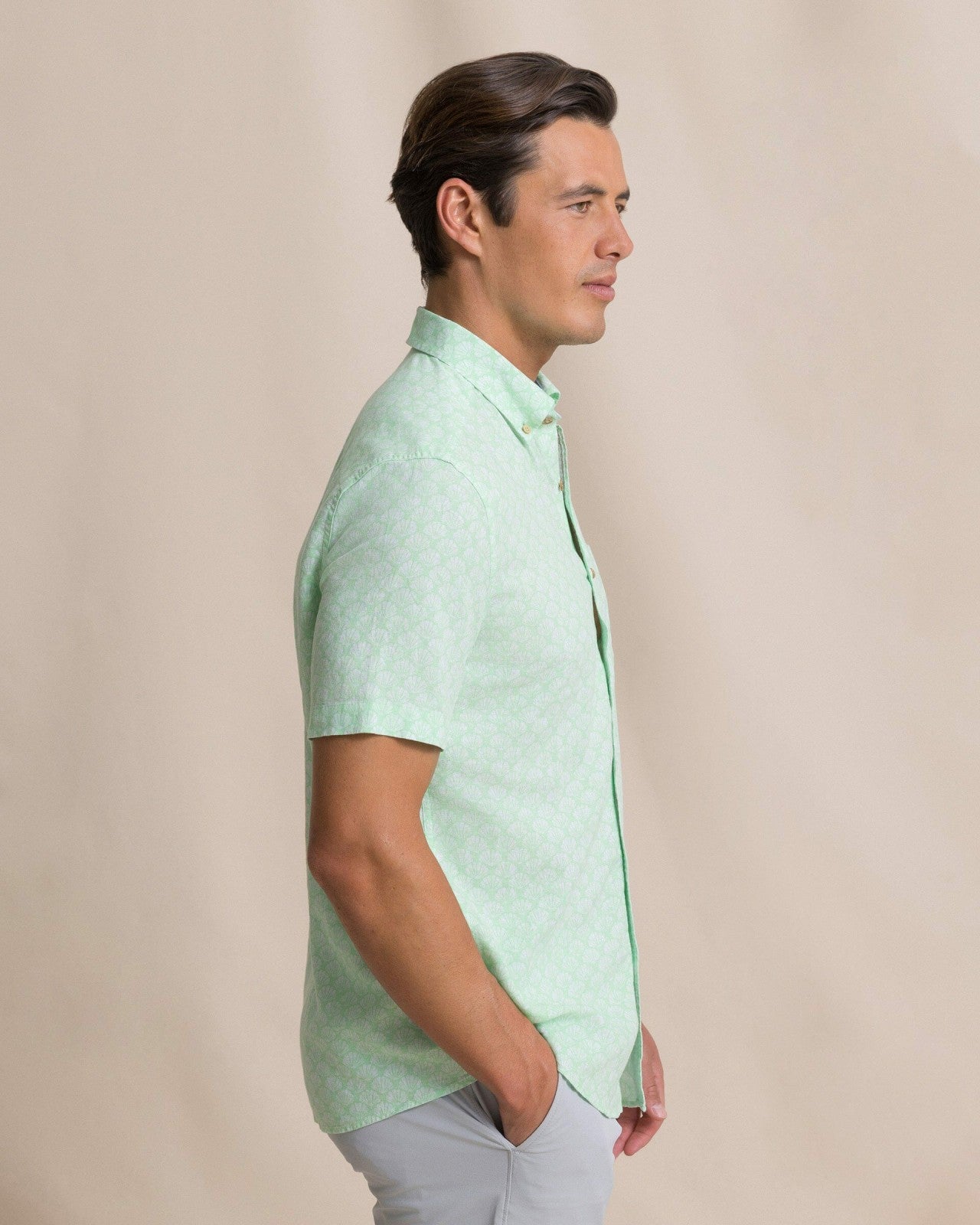 Seashell Cove Short Sleeve Sport Shirt Southern Tide Bargain