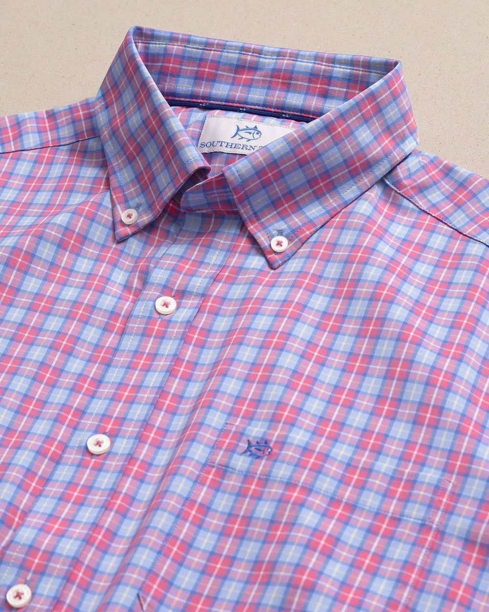 Tortuga Plaid Coastal Breeze® Sport Shirt Southern Tide Exclusive Deal