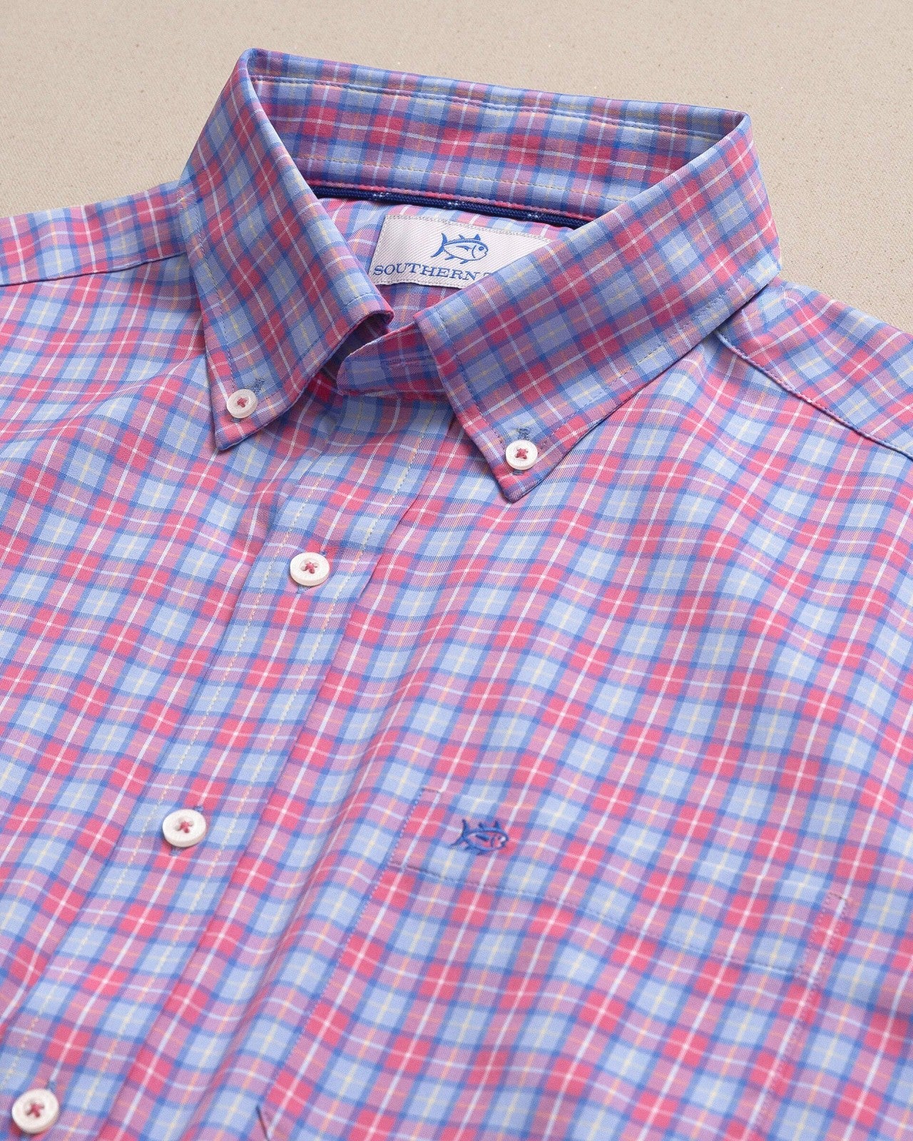 Tortuga Plaid Coastal Breeze® Sport Shirt Southern Tide Exclusive Deal