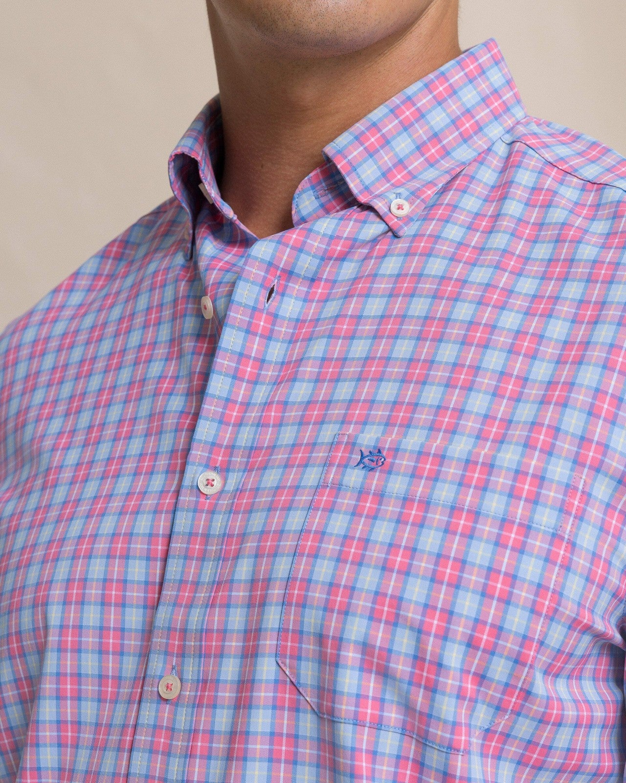 Tortuga Plaid Coastal Breeze® Sport Shirt Southern Tide Exclusive Deal