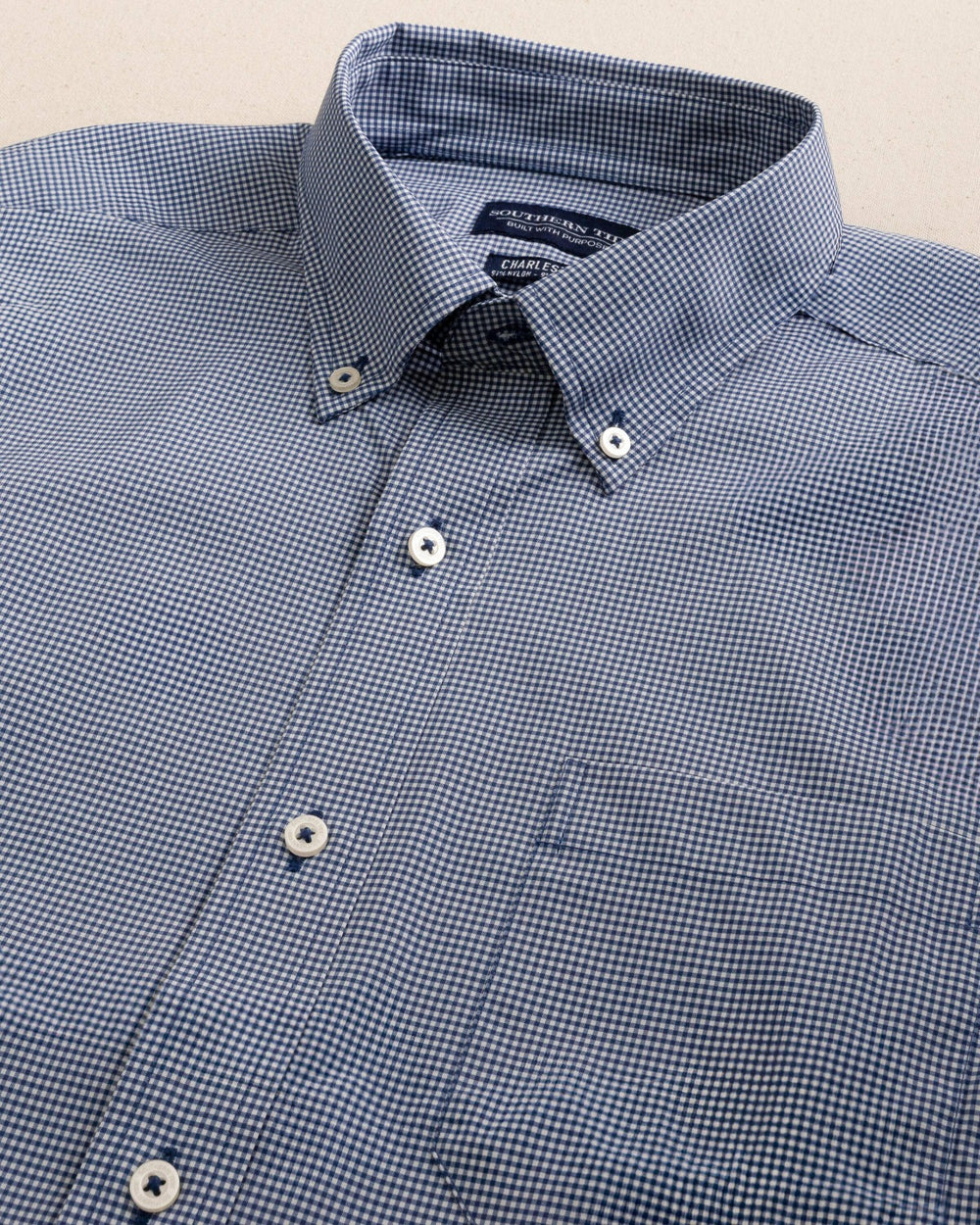Micro Gingham brrr°® Intercoastal Sport Shirt Southern Tide Value Deal