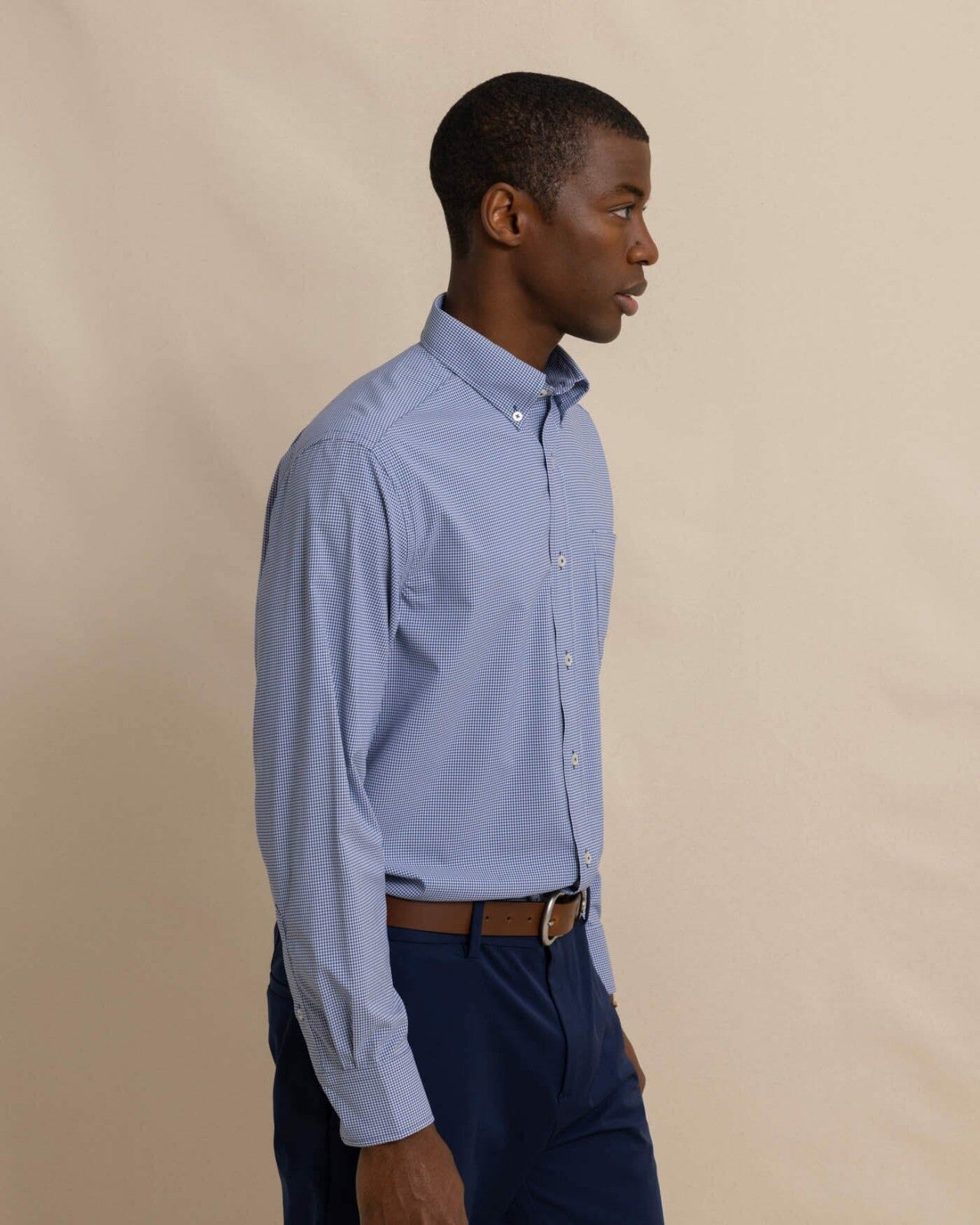 Micro Gingham brrr°® Intercoastal Sport Shirt Southern Tide Value Deal
