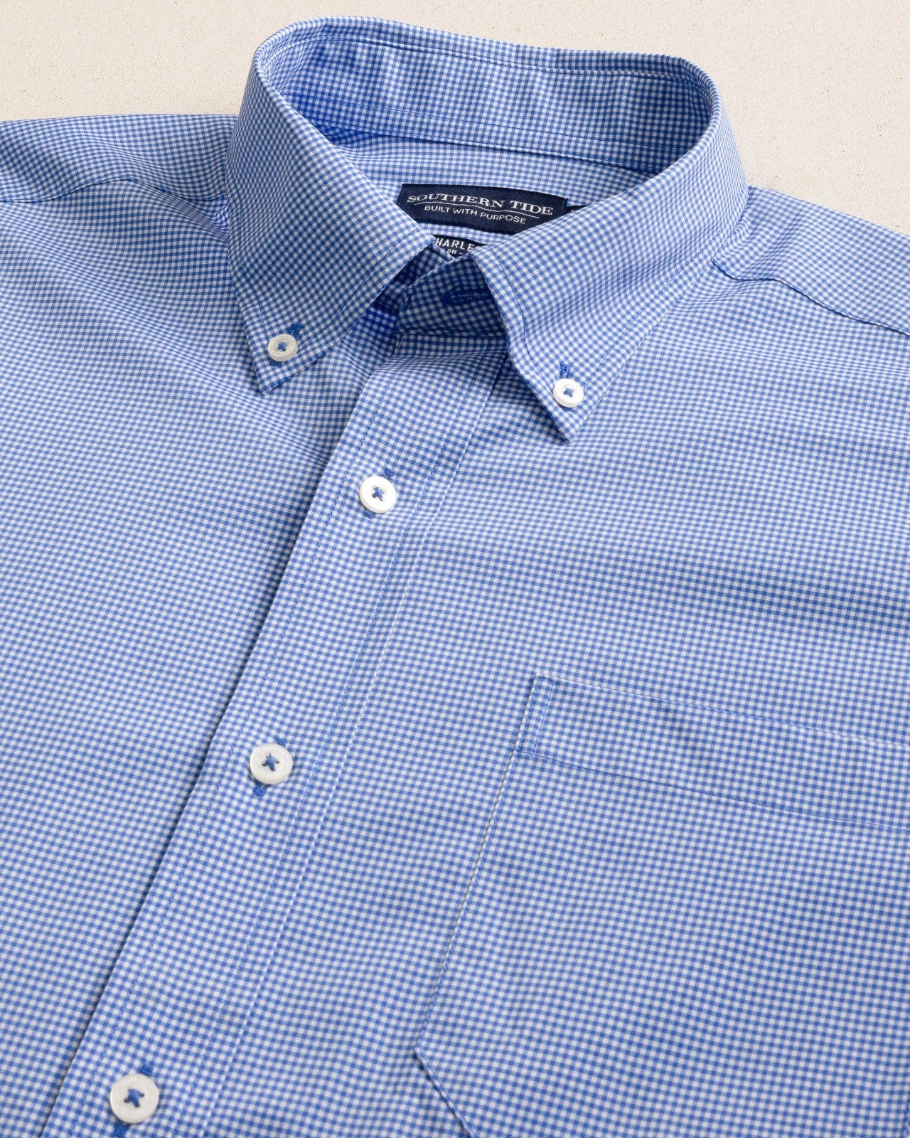 Micro Gingham brrr°® Intercoastal Sport Shirt Southern Tide Value Deal