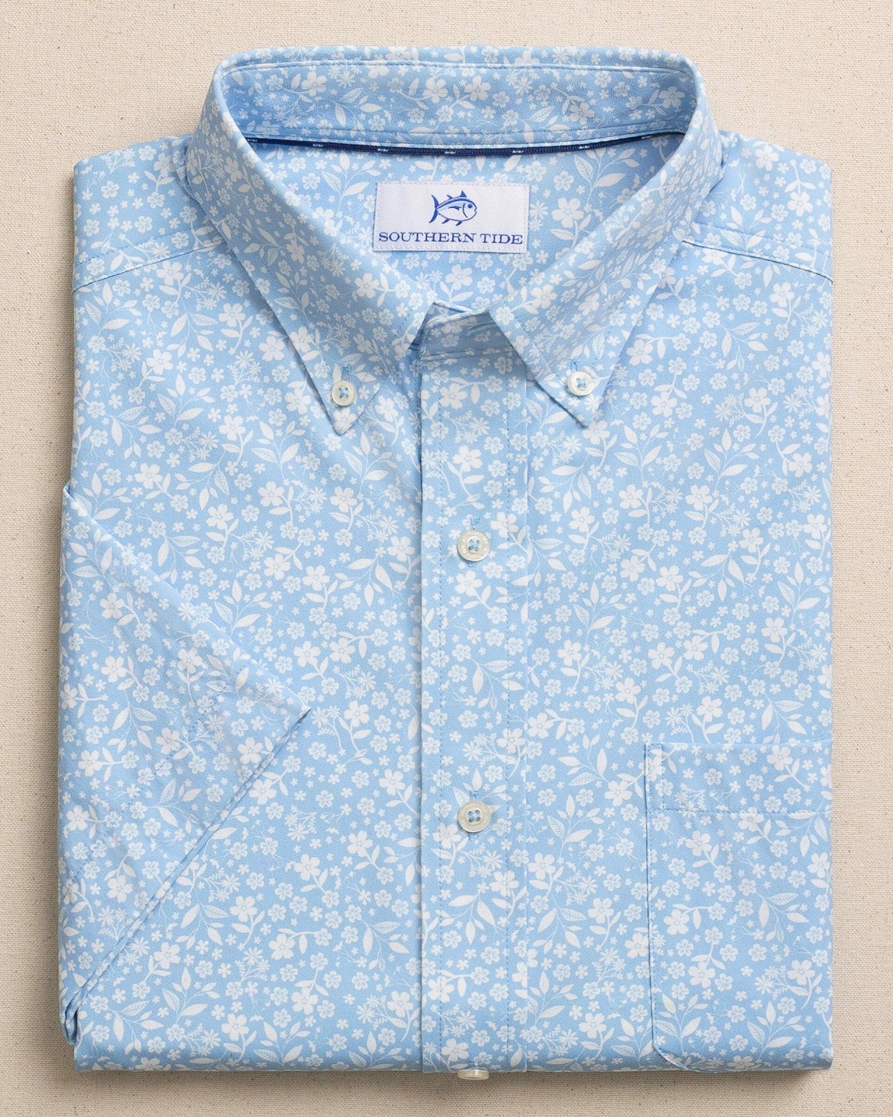 Garden Blooms Short Sleeve Sport Shirt Southern Tide Sale