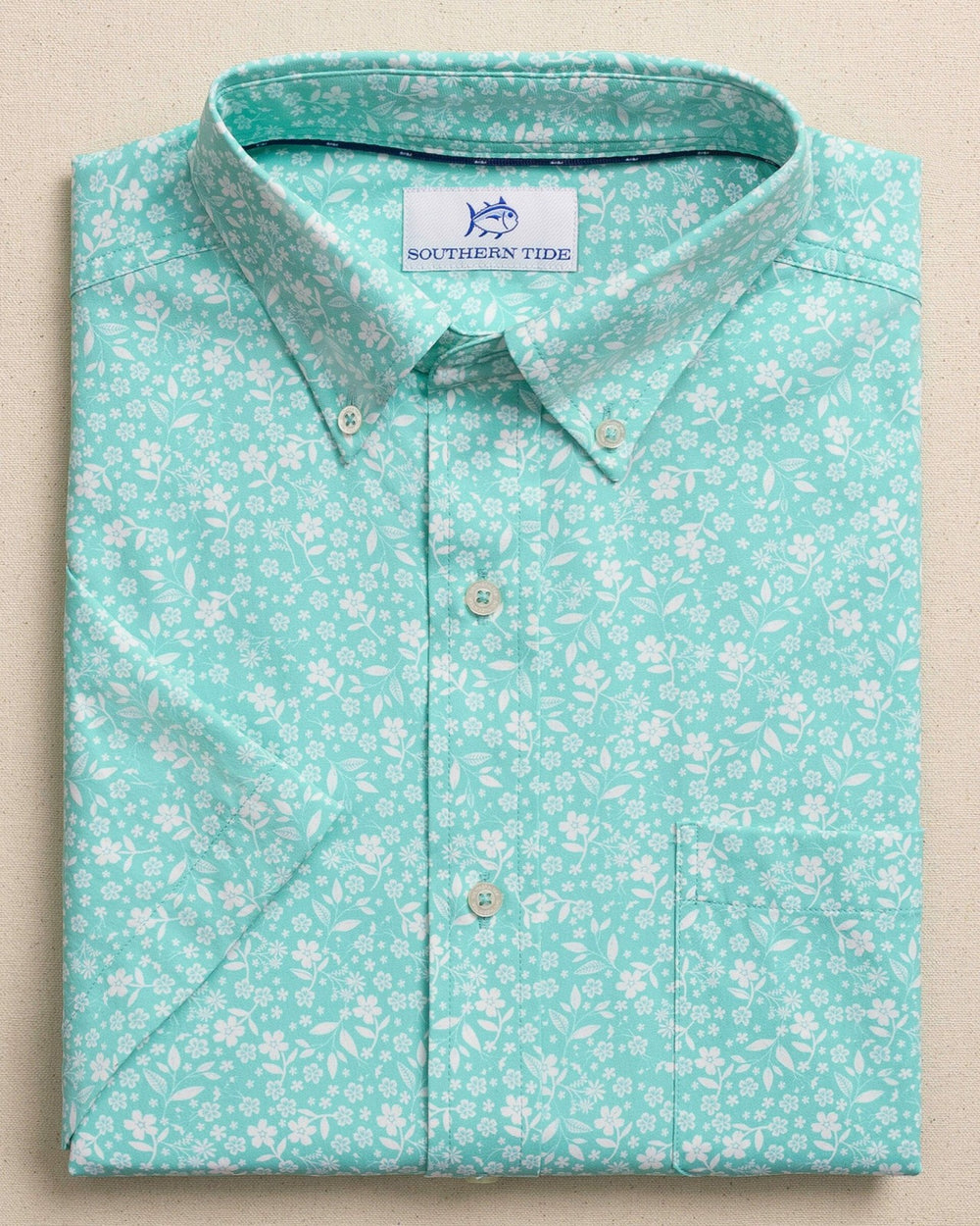 Garden Blooms Short Sleeve Sport Shirt Southern Tide Sale