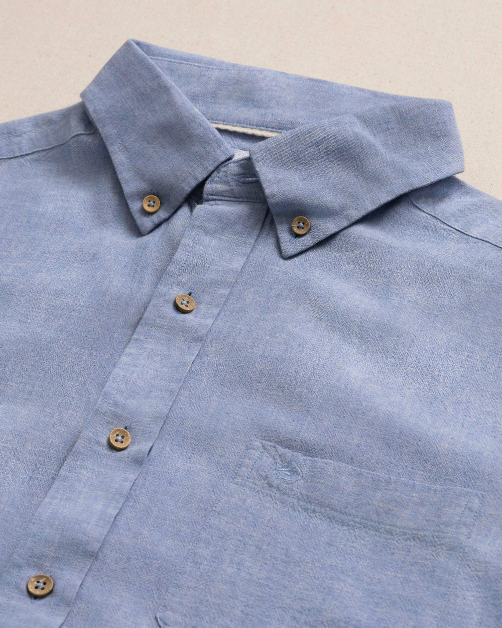 Sunset Ridge Linen Rayon Solid Sport Shirt Southern Tide Savings