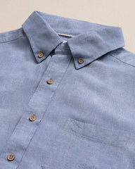 Sunset Ridge Linen Rayon Solid Sport Shirt Southern Tide Savings