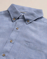 Sunset Ridge Linen Rayon Solid Sport Shirt Southern Tide Savings