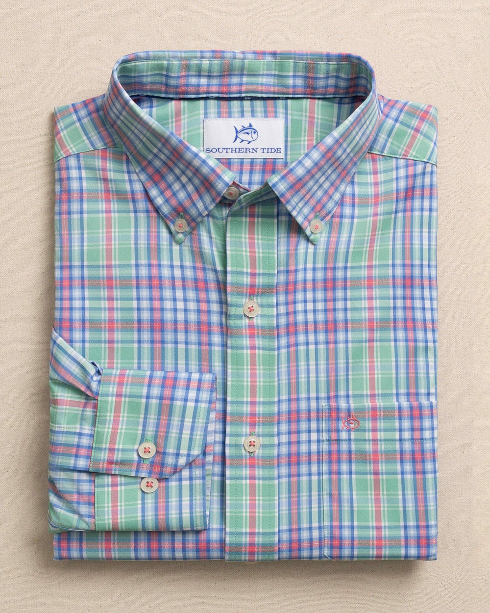 Ocean Isle Coastal Breeze® Sport Shirt Southern Tide Bargain