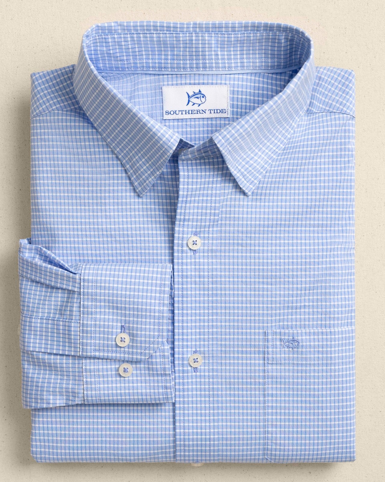 Crofton Plaid Charleston Sport Shirt Southern Tide Discount