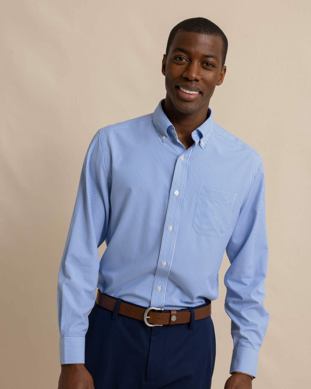 Bengal Stripe brrr°® Intercoastal Sport Shirt Southern Tide Savings