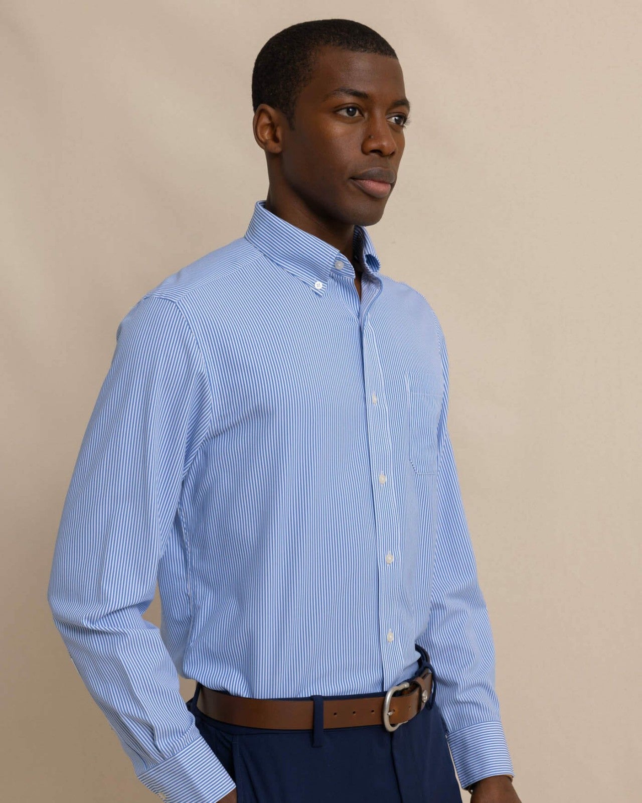 Bengal Stripe brrr°® Intercoastal Sport Shirt Southern Tide Savings