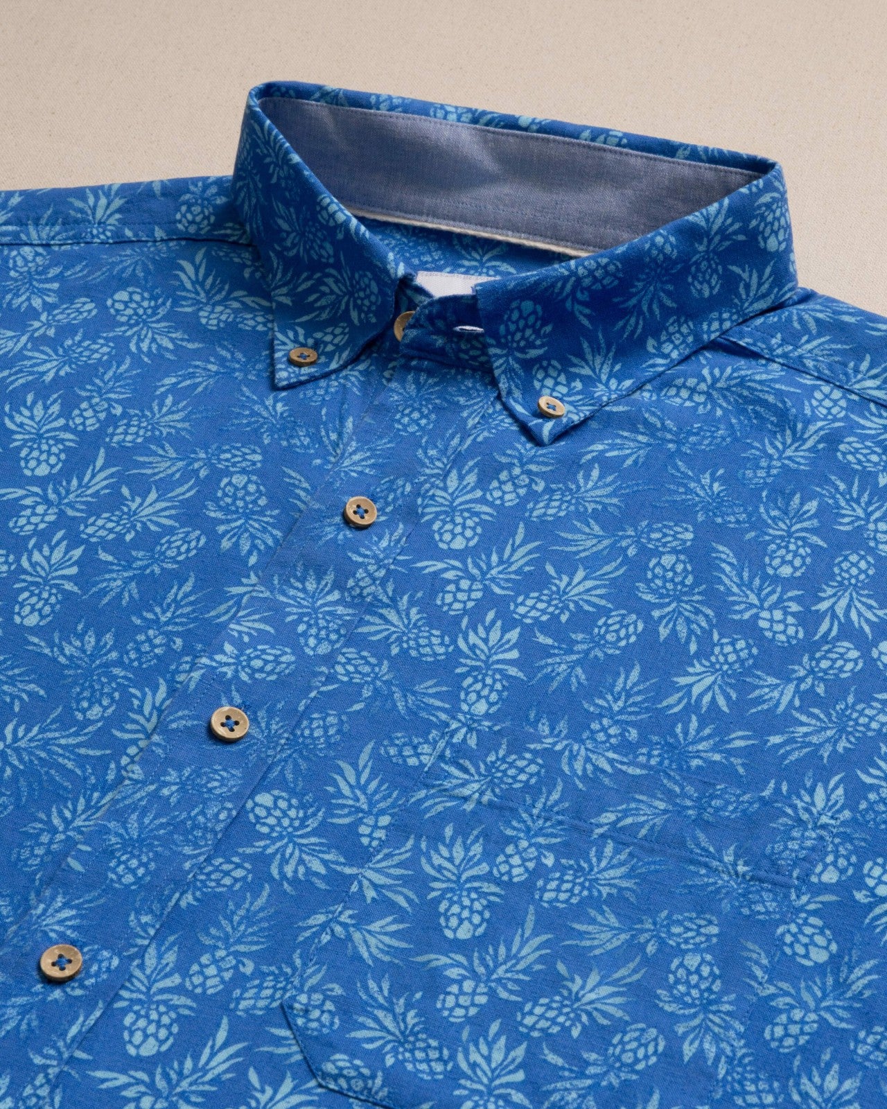 Pineapple Parade Short Sleeve Sport Shirt Southern Tide Limited Offer