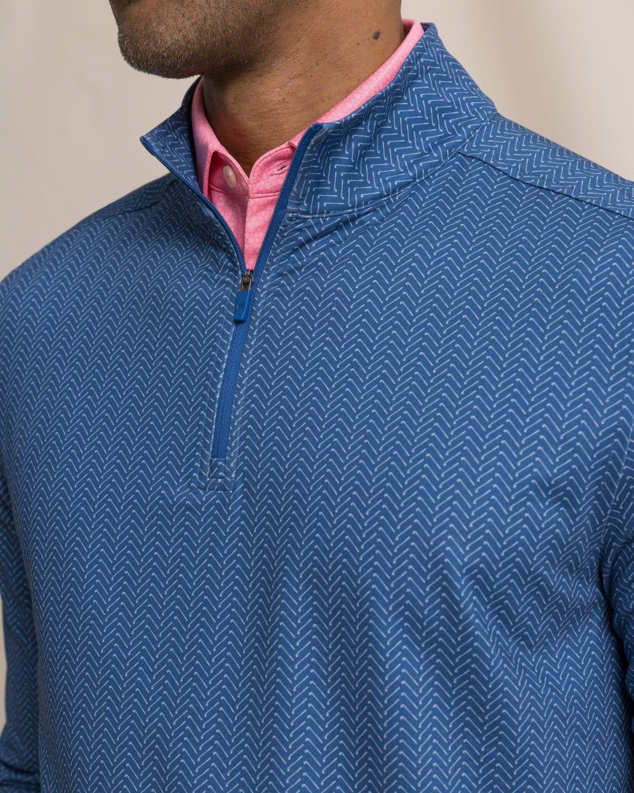 Cruiser Raise The Par Printed Quarter Zip Southern Tide Value Deal