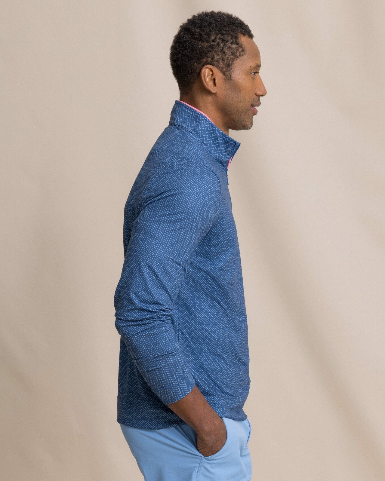 Cruiser Raise The Par Printed Quarter Zip Southern Tide Value Deal