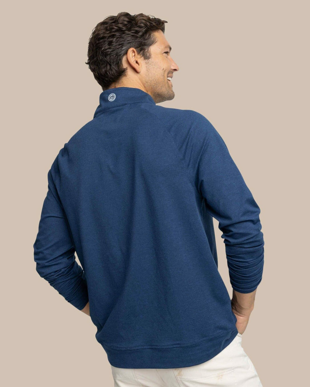 USA Flag Skipjack Cruiser Heather Quarter Zip Southern Tide Discount