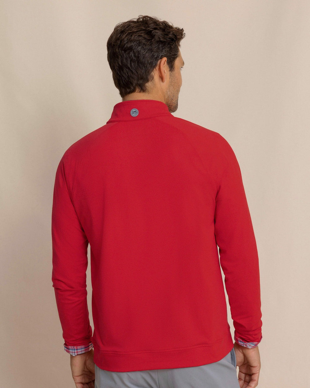 USA Flag Skipjack Cruiser Heather Quarter Zip Southern Tide Discount